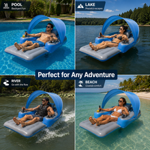 HELIOS Super Glide — Motorized Water Lounger
